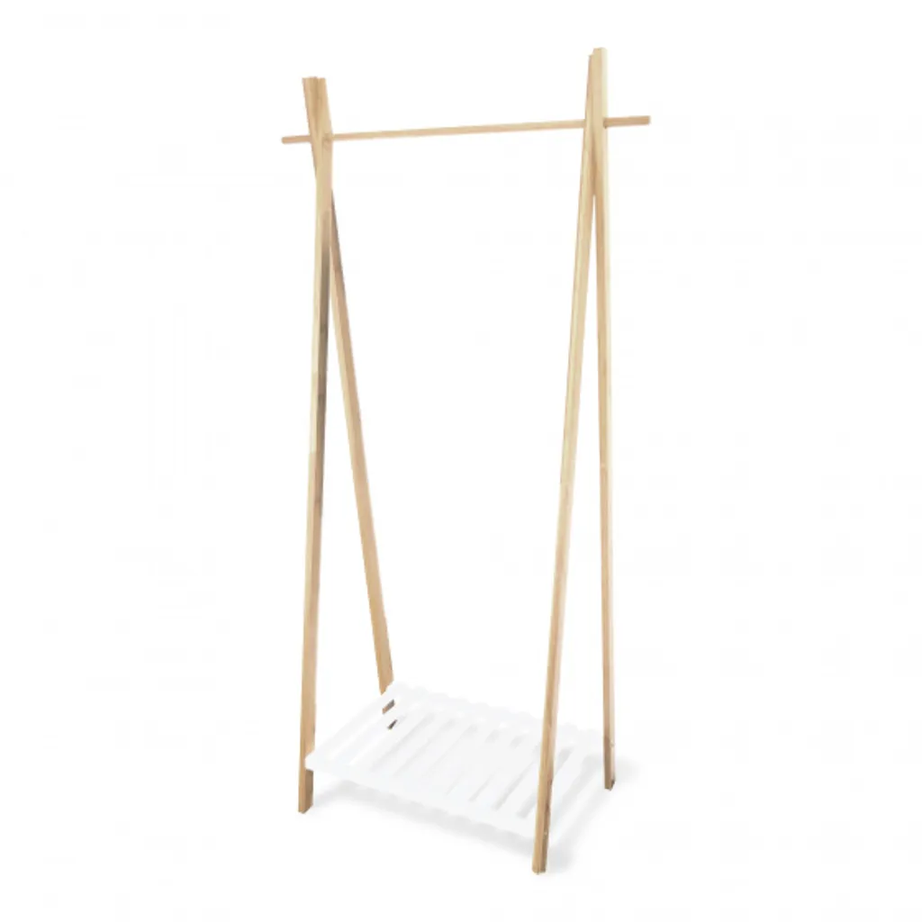 Sac de transport Nagano en bambou blanc L80 x P44 x H160 cm