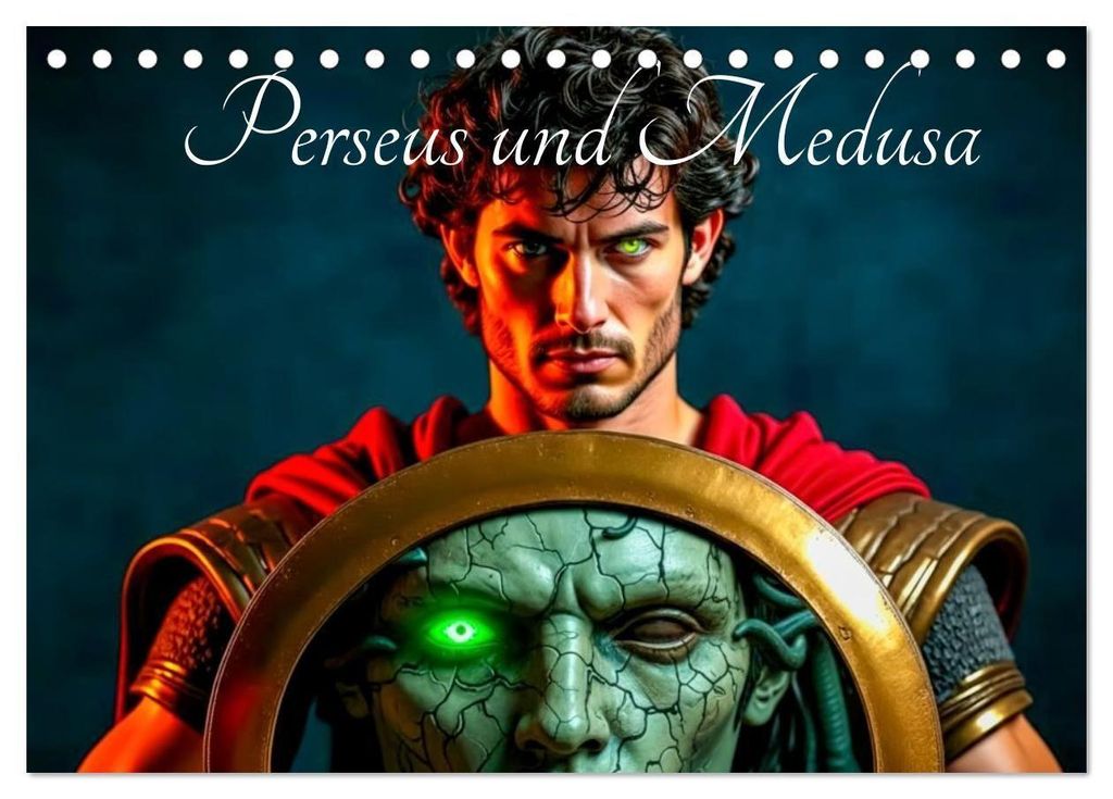 Perseus und Medusa (Tischkalender 2027 DIN A5 quer), CALVENDO Monatskalender