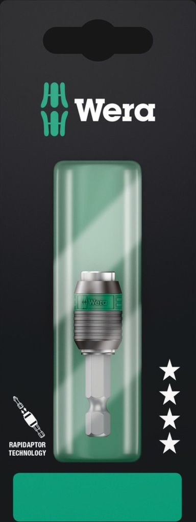 Wera Bithalter Länge 50mm 1 / 4 Zoll für Bits C6,3 +E6,3 Produktbild 