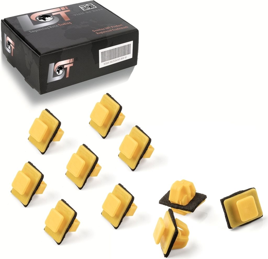 10x Für Hyundai Accent H-1 i10 i20 Kia Picanto Seitenleisten Zierleisten Clips