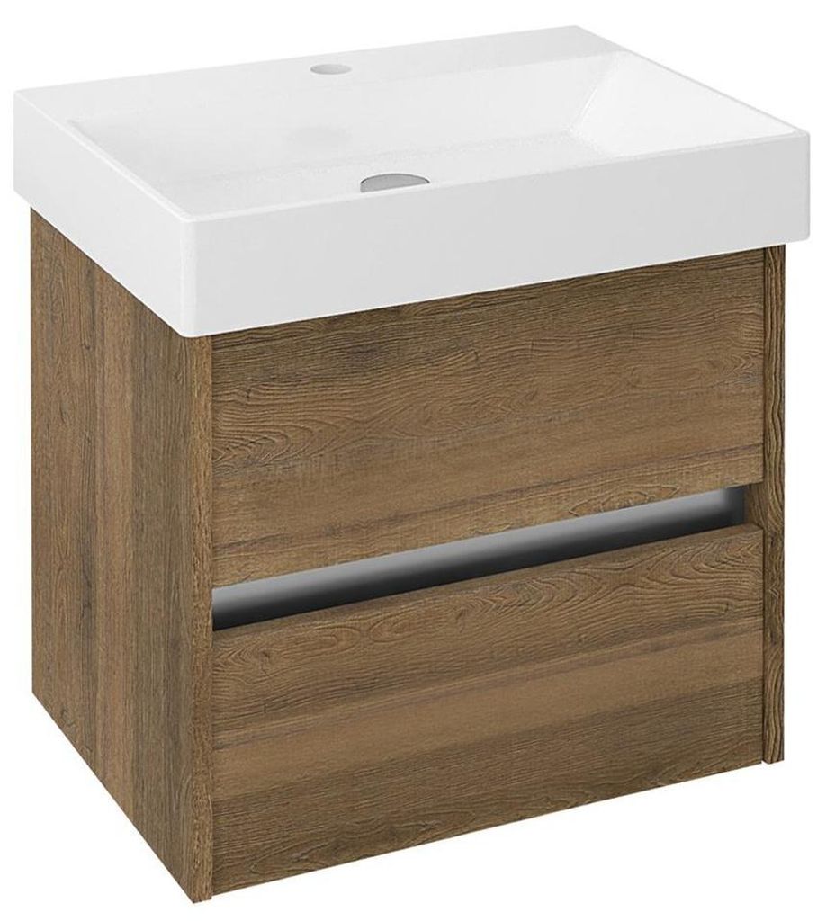 Sapho NIRONA Unterschrank 57x51,5x43cm, Eiche Sherwood
