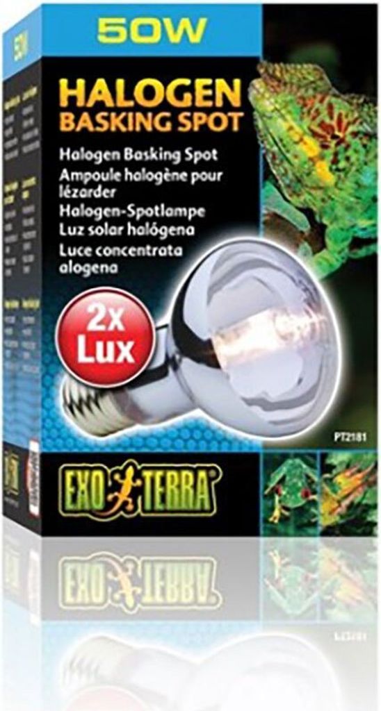 Exo Terra Halogen-wärmelampe Durchsichtig 50W Durchsichtig 50W