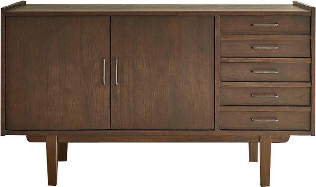 Badezimmermöbel Mindi Holz 135 cm Schubladen