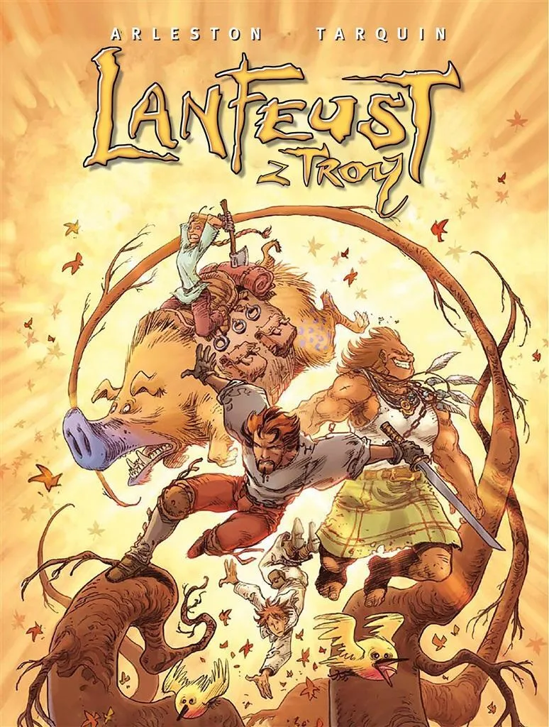 Lire Lanfeust de Troy T9 Zaczarowany Las, nouvelle BD de Arleston chez Soleil