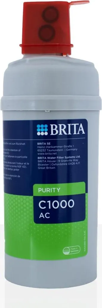 Filtre à charbon actif BRITA PURITY C1000 AC avec bloc de filtration fin