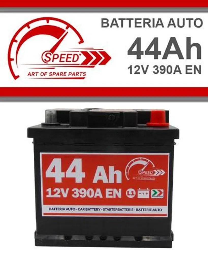 Batterie Continental 50Ah 12V 500A Haute Performance Plomb-Acide
