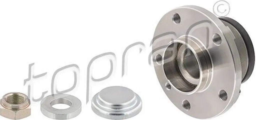 Moyeu de roue robuste Topran 634 169 avec montage OE 51810087 fiable