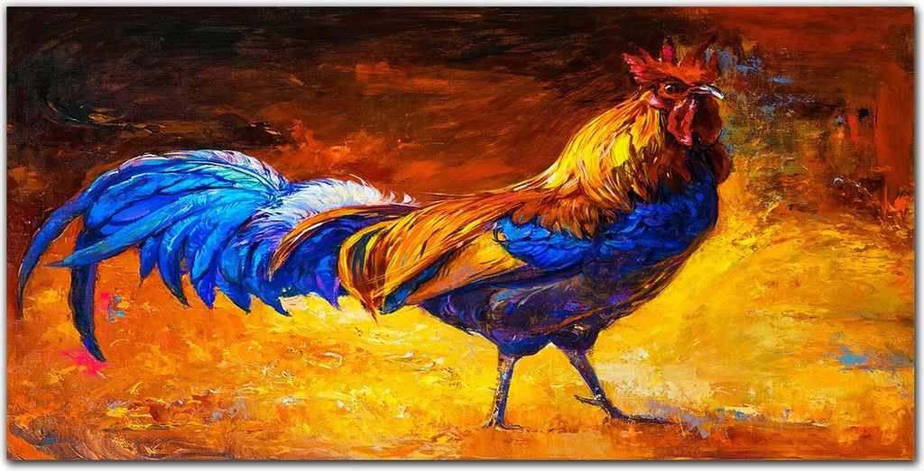 Coloray Bild aus Acryl 140 cm x 70 cm - Bild auf Acrylglas Gehärtetes Acryl Wohnzimmer Küche Dekoration Wanddekoration - Tier Vogel