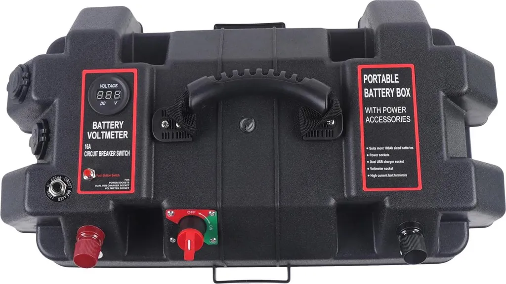 Sécurisez votre batterie de bateau avec ce bac PP anti-acide robuste