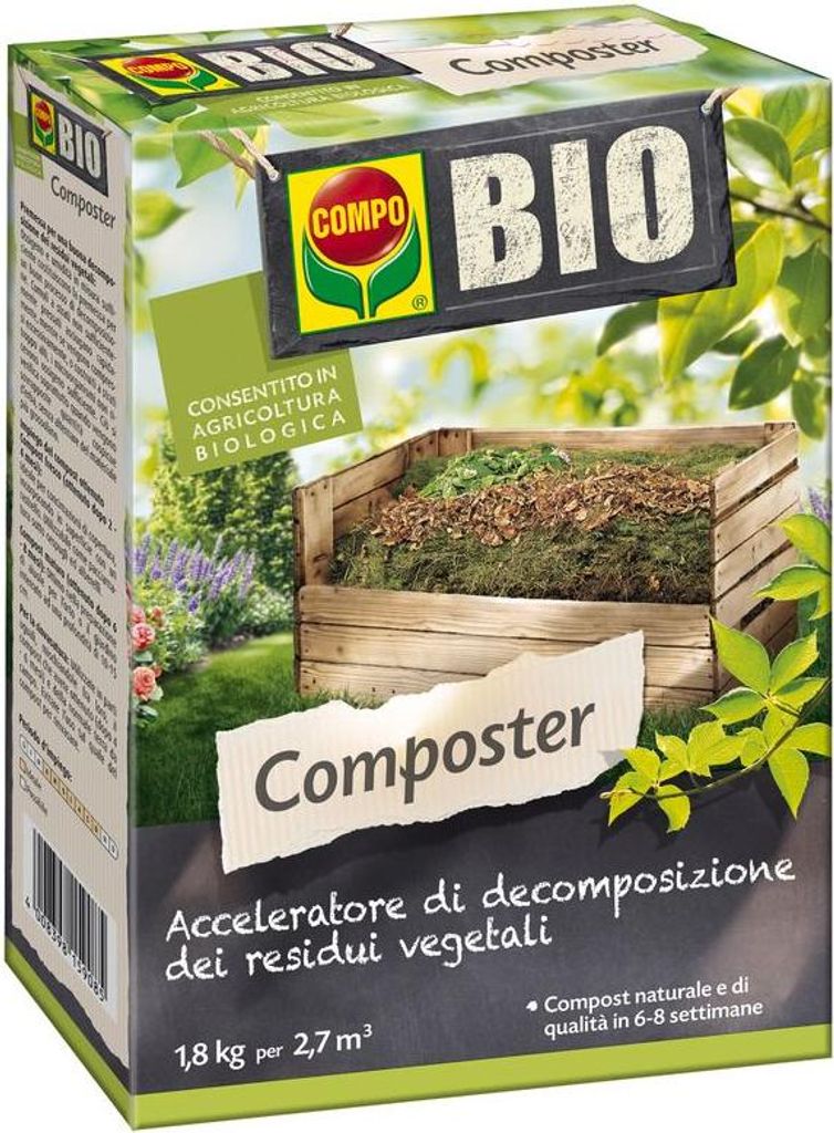 Beschleuniger für Pflanzenrückstände Compo Composter