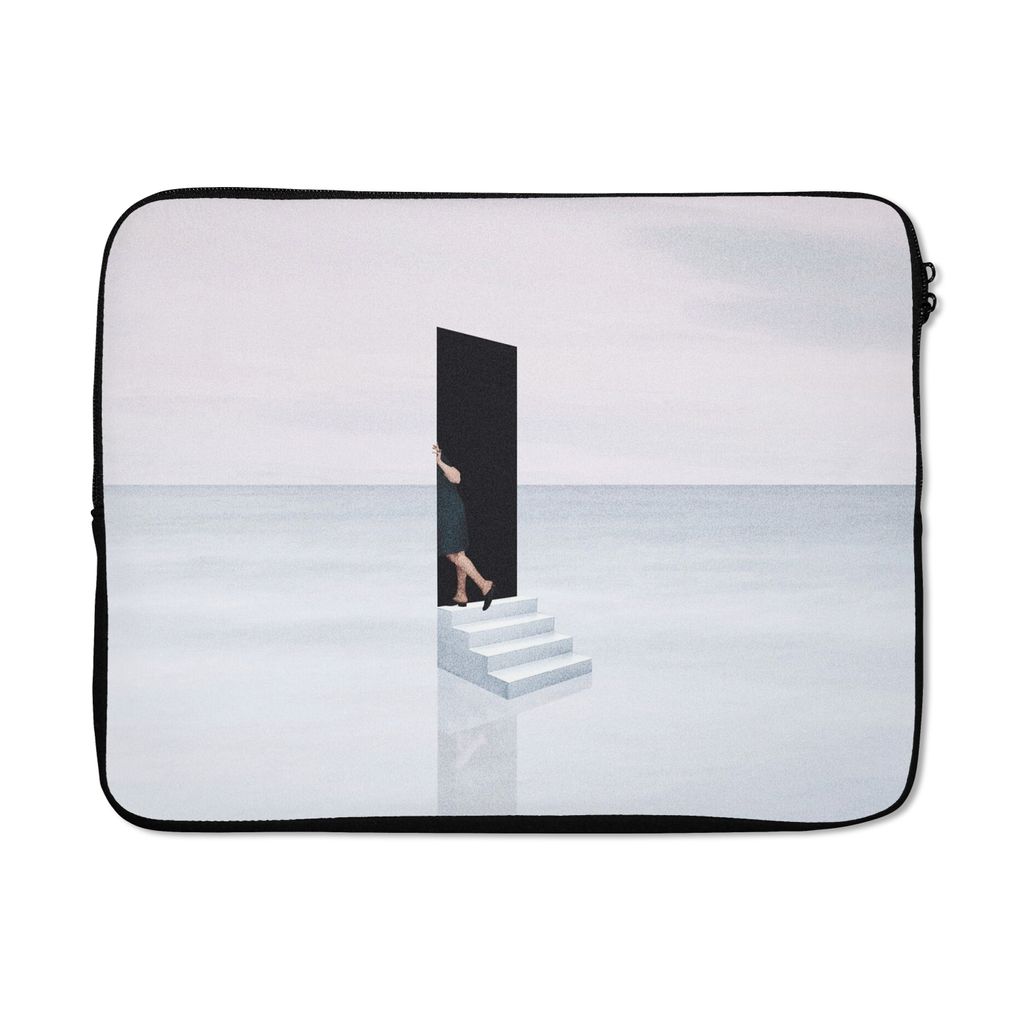 MuchoWow Laptop Hülle 15 Zoll Vintage - Tür - Abstrakt Laptoptasche - Laptoptasche - Sleeve - Rundum-Schutz