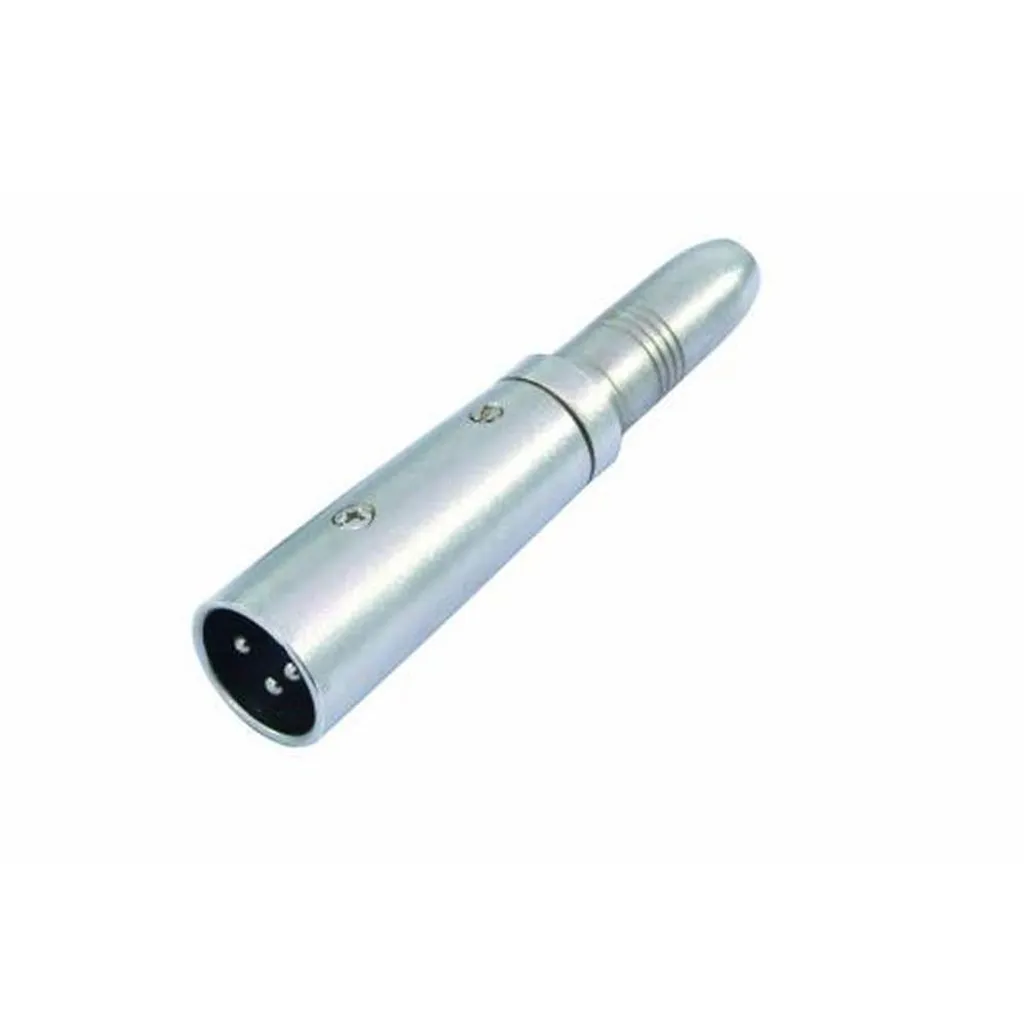 Adattatore XLR Maschio - Jack 6.3mm Mono Omnitronic per DJ e Live