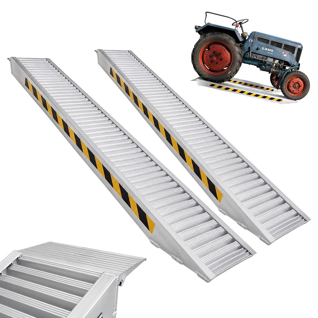 TRUTZHOLM 2x Schwerlastrampe 3800 kg Länge 212 cm Alu Produktbild 