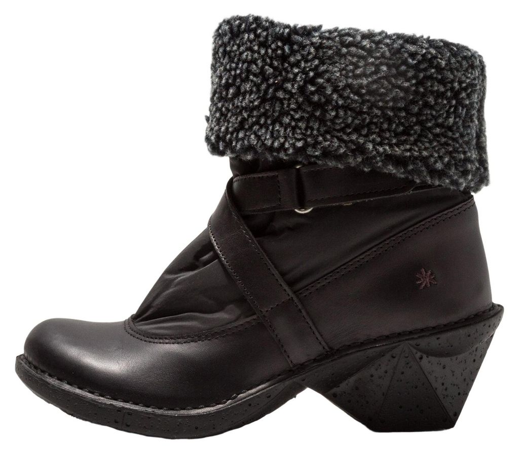 Art Stiefeletten Damen 1215 GRASS WAXED-NYLON BLACK/ OTEIZA Produktbild 