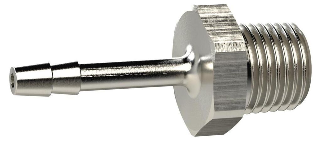 Riegler Einschraubschlauchtülle, R3/8 a., für Schlauch LW 12, SW 19, MS v.