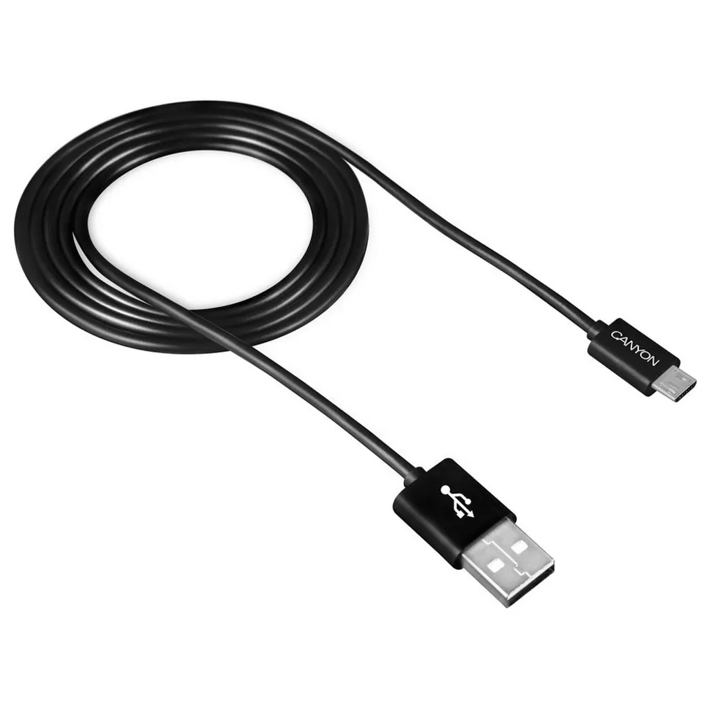 Cavo Micro-USB 1 Metro Canyon CNE-USBM1B - Sincronizza il tuo Mondo