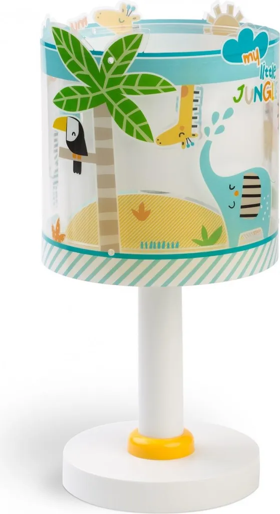 Lampe de chevet enfants My Little Jungle thème animaux de la forêt