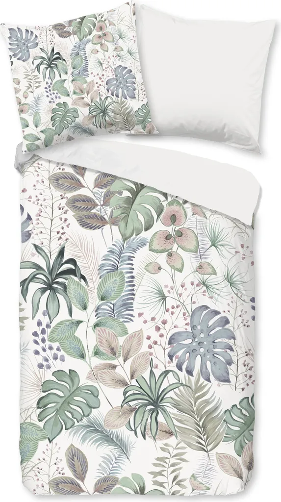 Copripiumino Chic Buongiorno Foglie 155x220 | Stile Urban Jungle