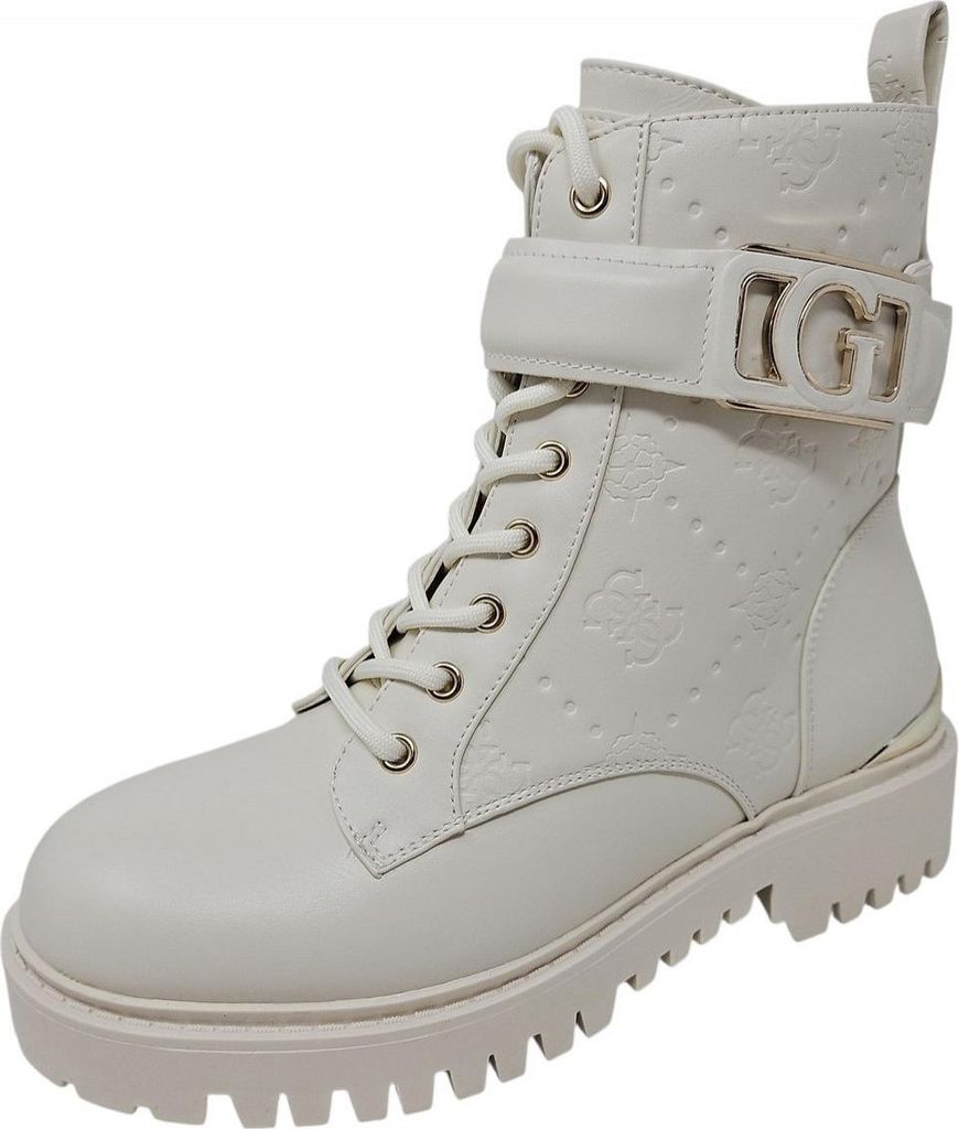 Guess Oranda  Veterschoenen Hoog - Gebroken wit - Maat 36 Produktbild 