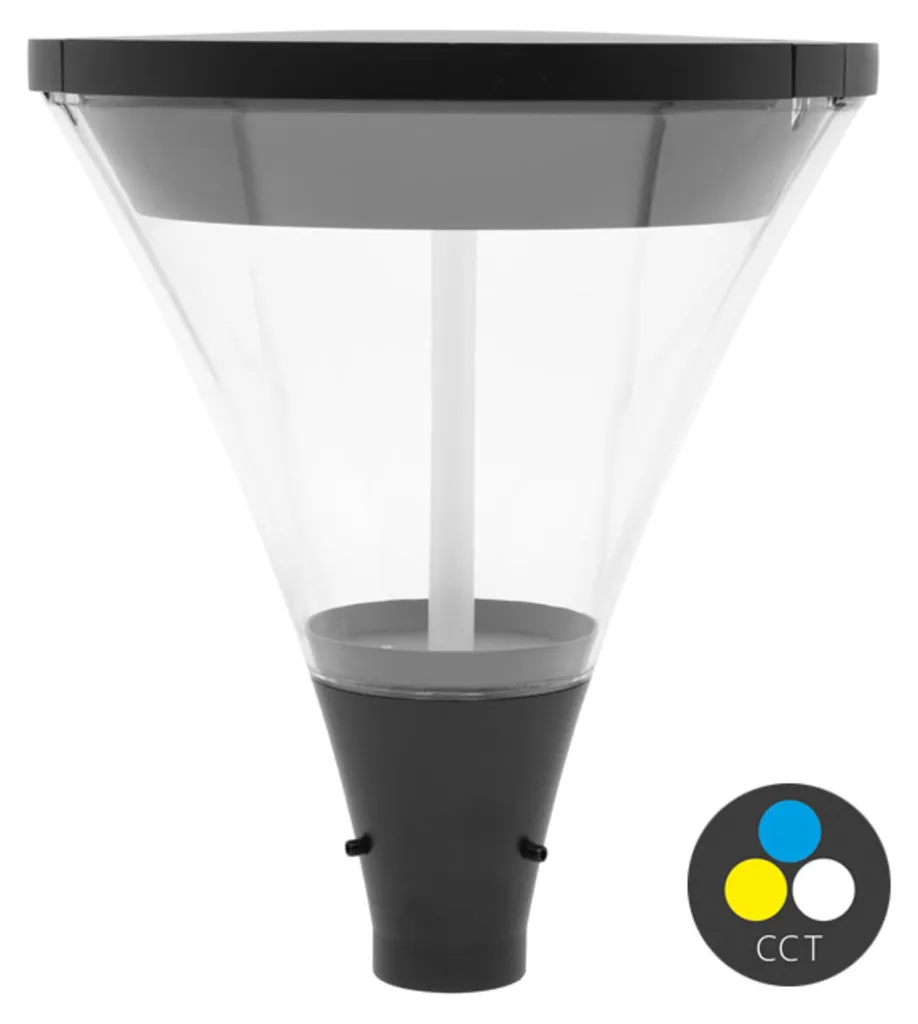 Luminaire de Voirie LED Ecolite ST52 Projecteur Extérieur 40W Noir
