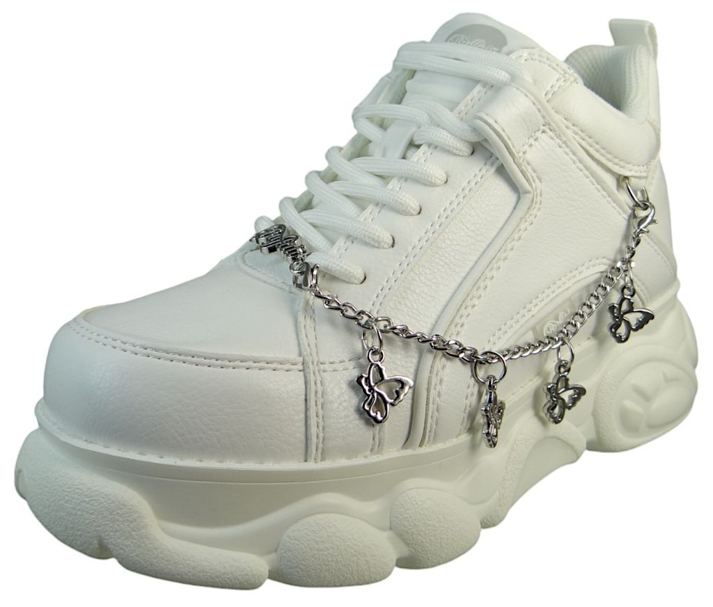 Buffalo Damen Low Sneaker Low Top 1636180 Weiß Produktbild 