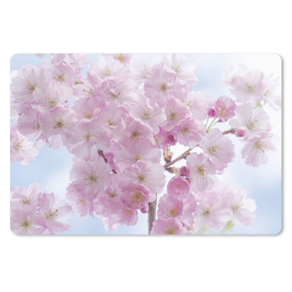 MuchoWow Mauspad Mousepad Blüte - Kirschbaum - Frühling 27x18 cm - Mousepads - Maus Mat - Pad - Mausunterlage - Büroartikel - Desk Matten
