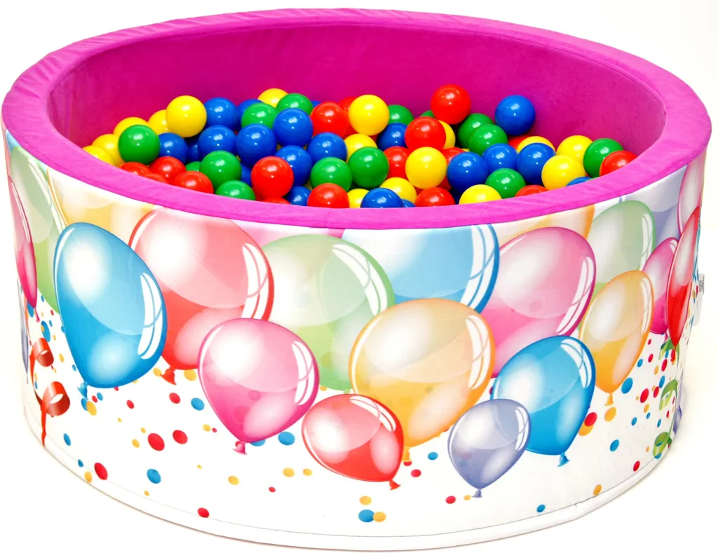 Aire de jeux piscine à balles Aga 90x40 cm - Cadeau éveil pour bébé
