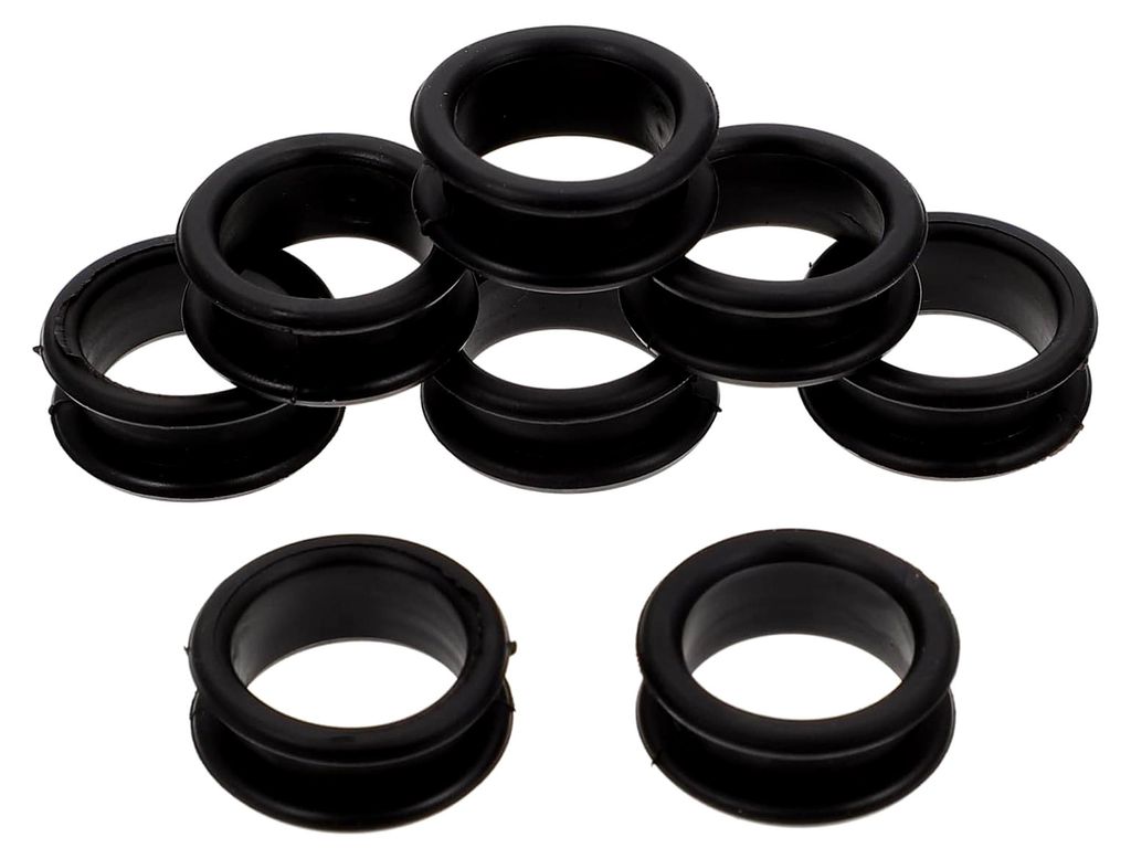 10 Stück Rutschfeste Silikon Fingerringe für Scheren