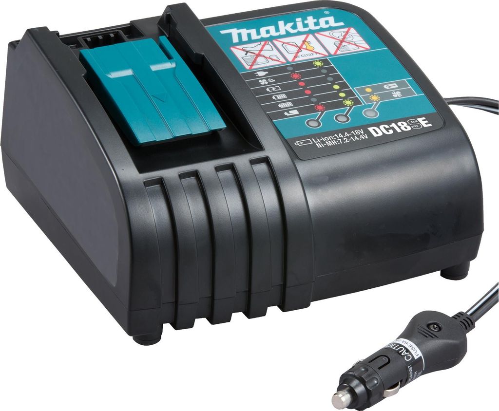 Makita DC18SE, Ladegerät, Makita, Schwarz, Grün, 30 h, 110 Produktbild 