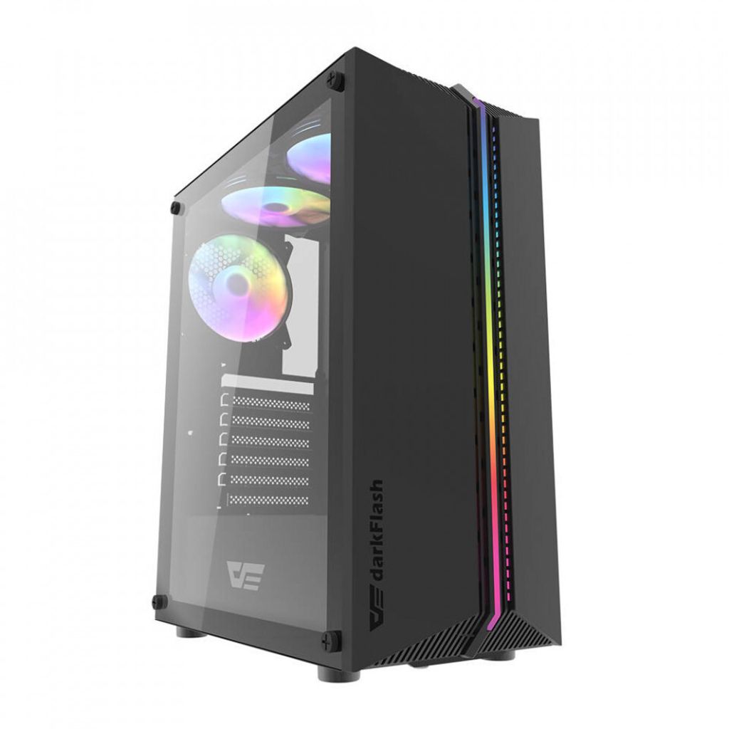 darkFlash DK151 Midi Tower Schwarz Produktbild 