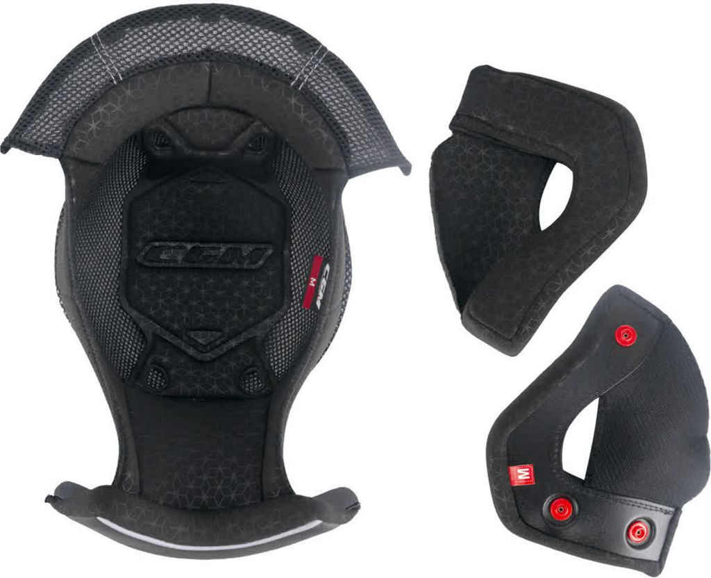 Vollschwarz Innenhelm CGM 155 RUSH Größe XS