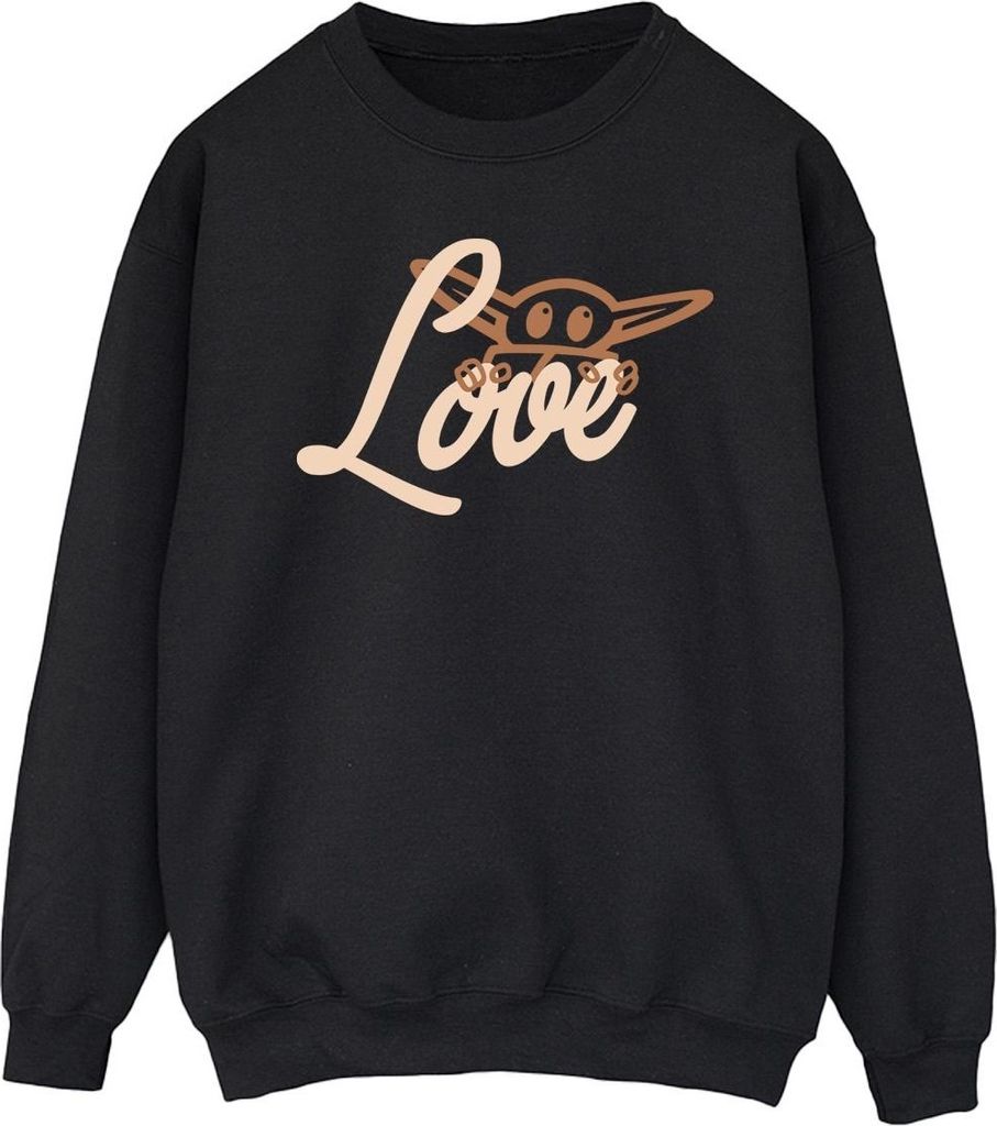 Star Wars - "Love" Sweatshirt für Herren BI46058 (M) (Schwarz)