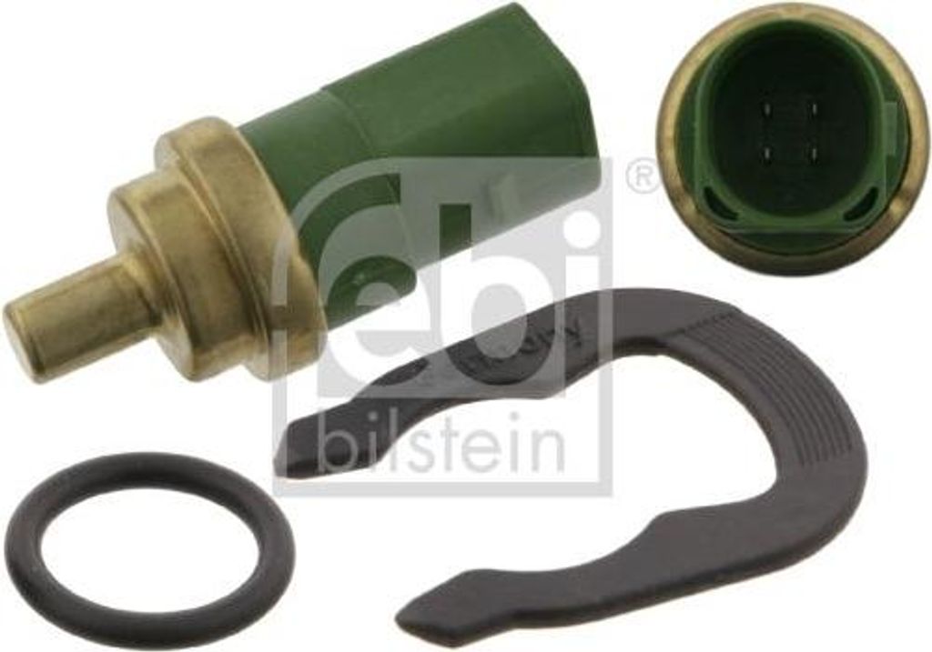 FEBI BILSTEIN 32510 Kühlmitteltemperatursensor OE 059919501A kompatibel mit A2, A3 8L, A4 8D, A4 8E, A4 8H, A6 4B, A6 4F, A8 4D, A8 4E, TT, Galaxy...
