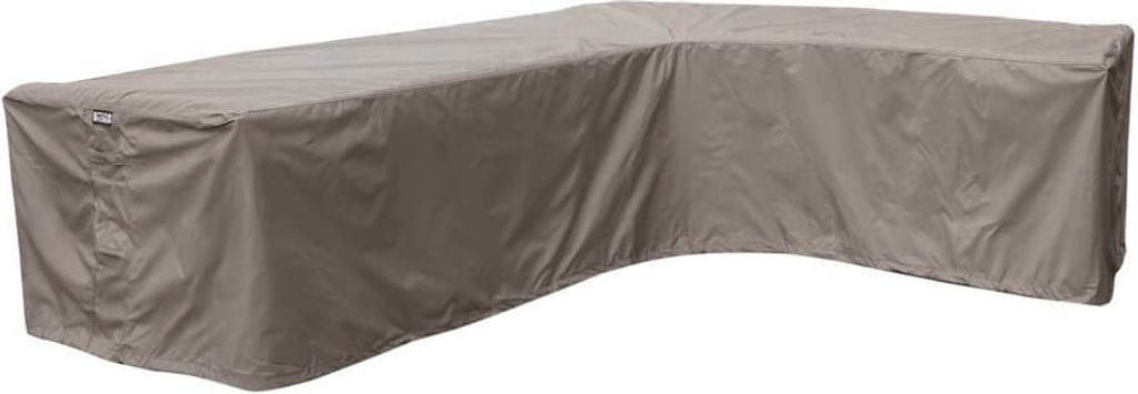 Raffles Covers Lounge Sofa Abdeckschutz L-Form 300 x 240 x 100 H: 70 cm | Atmungsaktiv | Wasserdicht | UV-beständig | Elastischer Kordelzug