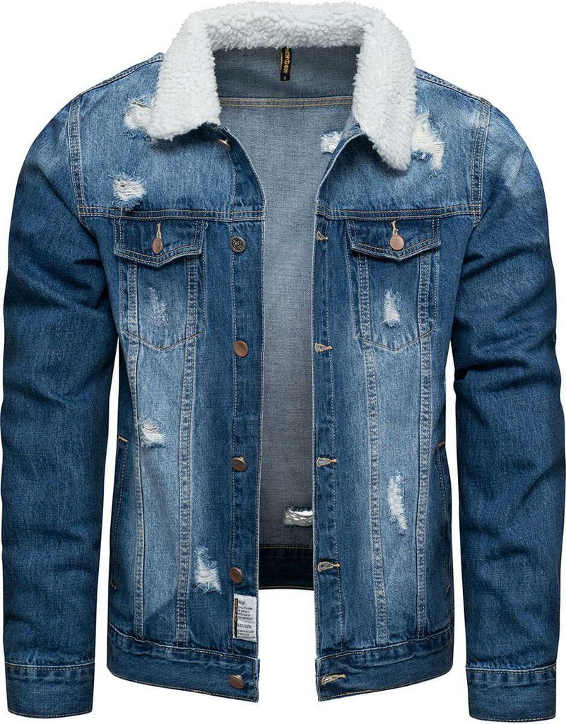 Recea Herren-Jeansjacke Islepebbles jeans M Produktbild 1