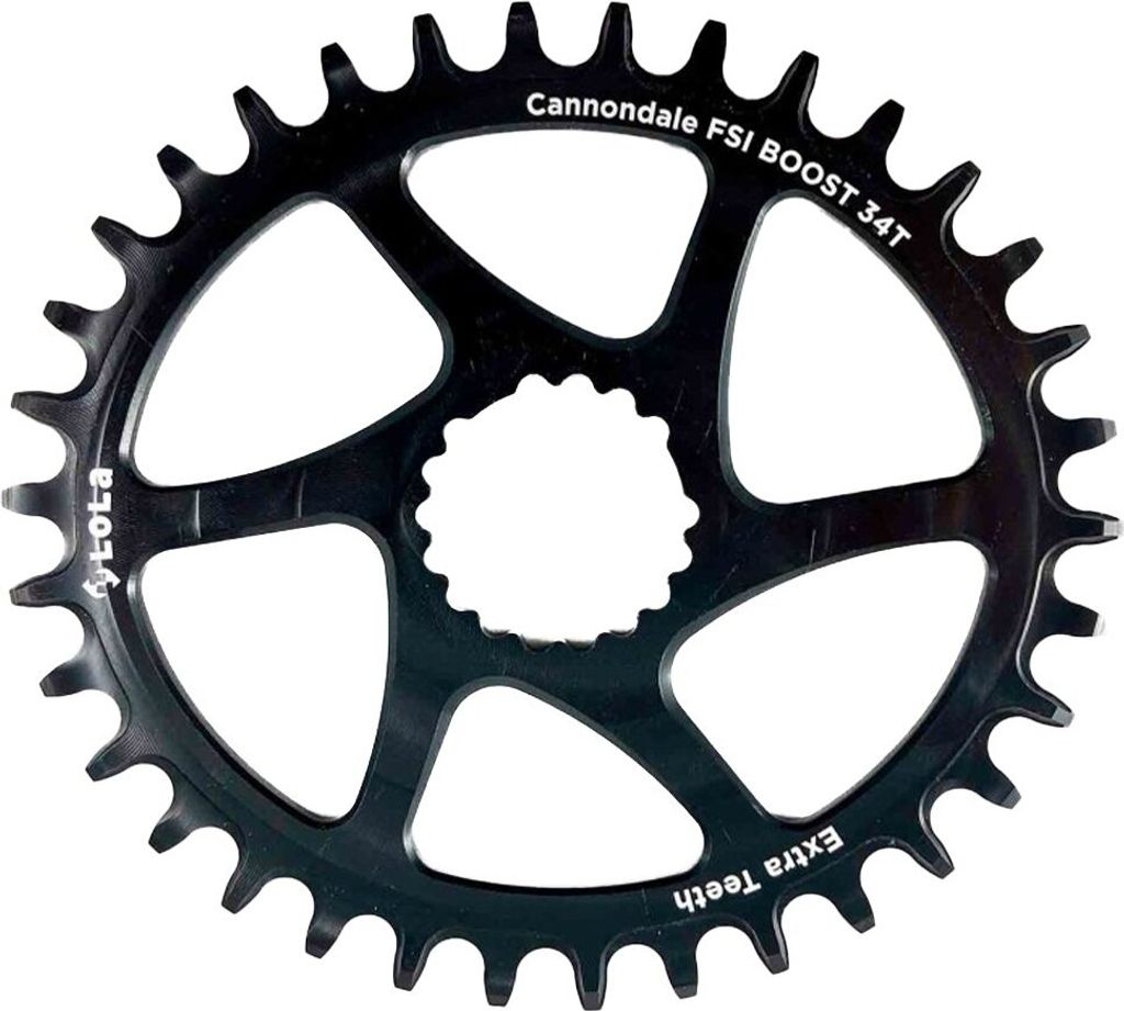 Lola Cannondale Mcdlai Dm Ovales Kettenblatt Silber 34t Silber 34t