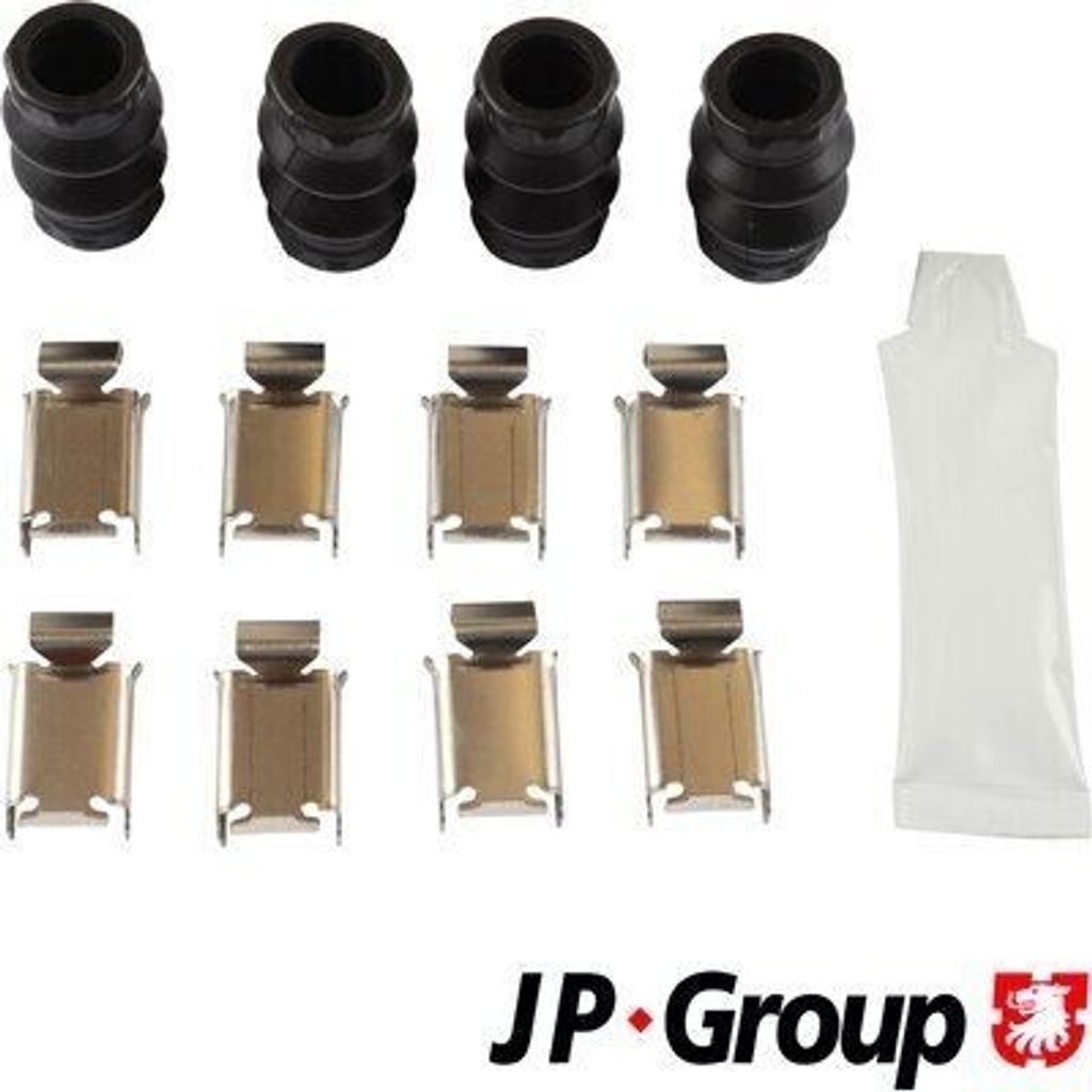 JP GROUP 1264005310 Zubehörsatz Scheibenbremsbelag Vorne Produktbild 