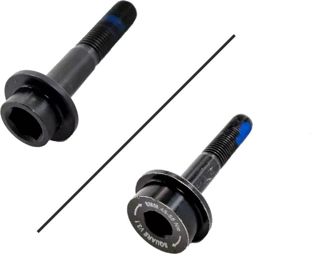 windmeile | Lekkie BB86/92 Bafang Adapter Ersatz Schraube V1 V2.1 V2.5 und Bafang Kurbeln in 45mm, E-Bike, Pedelec