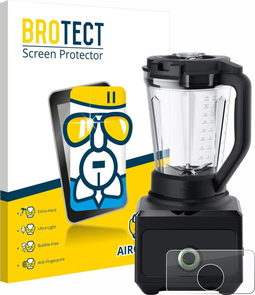 BROTECT Schutzglas für Braun PowerBlend 9 Schutzfolie Panzer Folie Glas Display Schutz klar