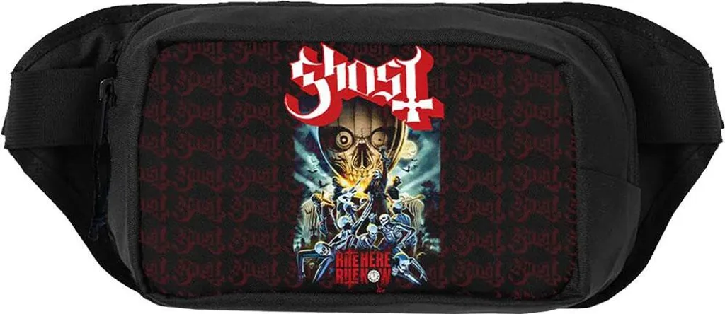 Borsa Ghost RO14400 Rite Here Rite Now | Tracolla Rocksax Nera