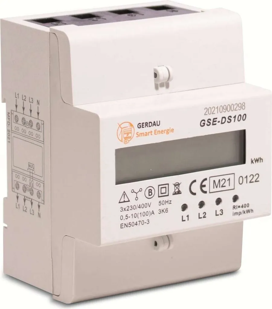Compteur triphasé MID Counttec GSE-DS : finissez-en avec les erreurs de mesure