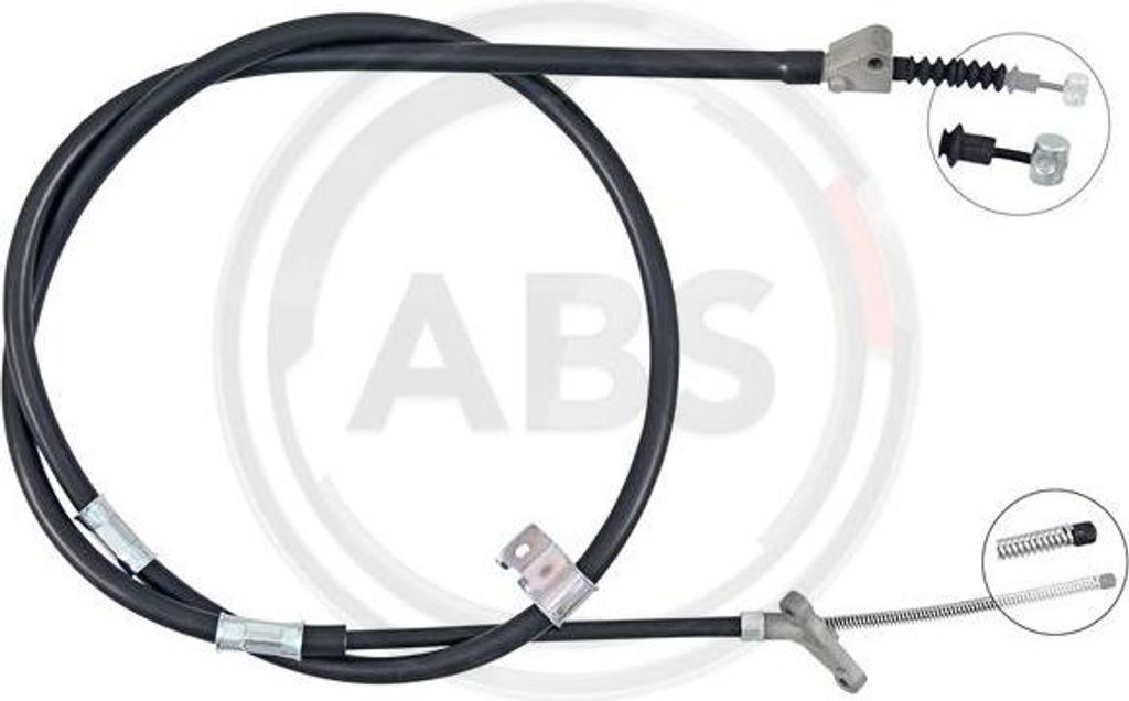 A.B.S. K16298 Seilzug, Handbremse OE 4642028260 kompatibel mit Previa