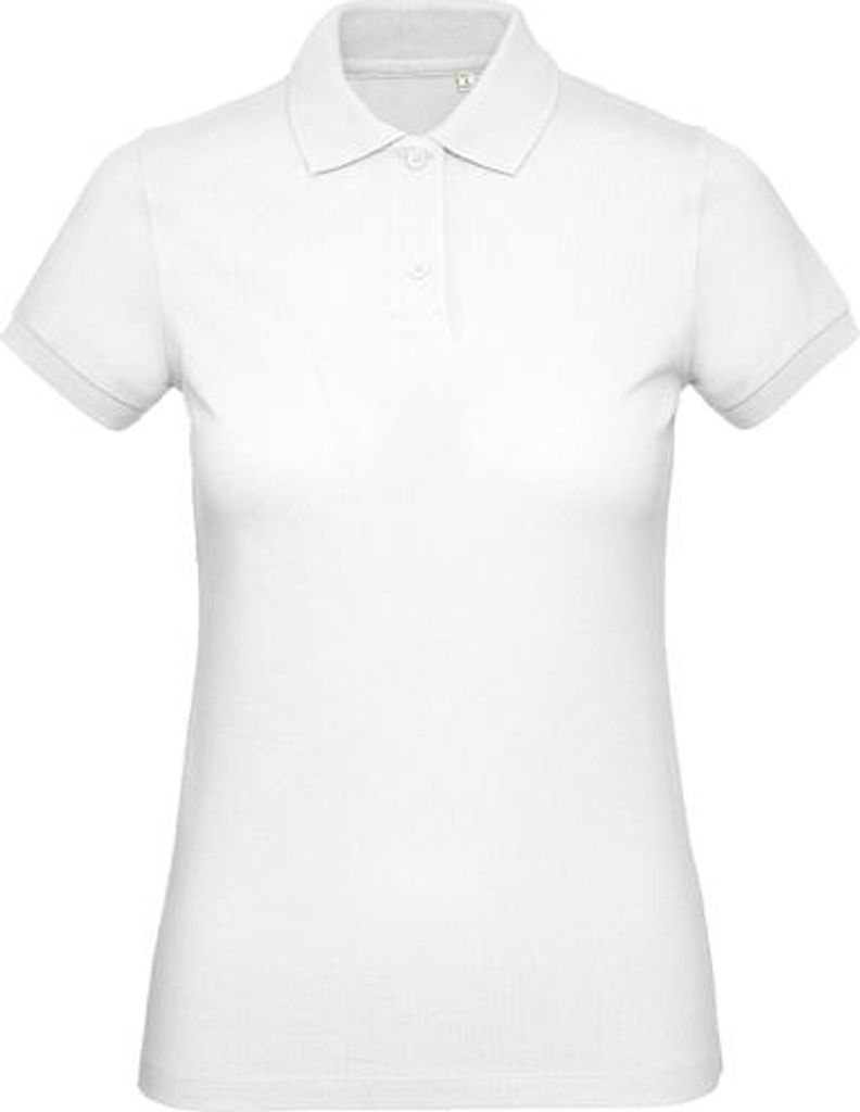Damen-Poloshirt, Kurzarm - B&C INSPIRE POLO/W - white - Größe XL