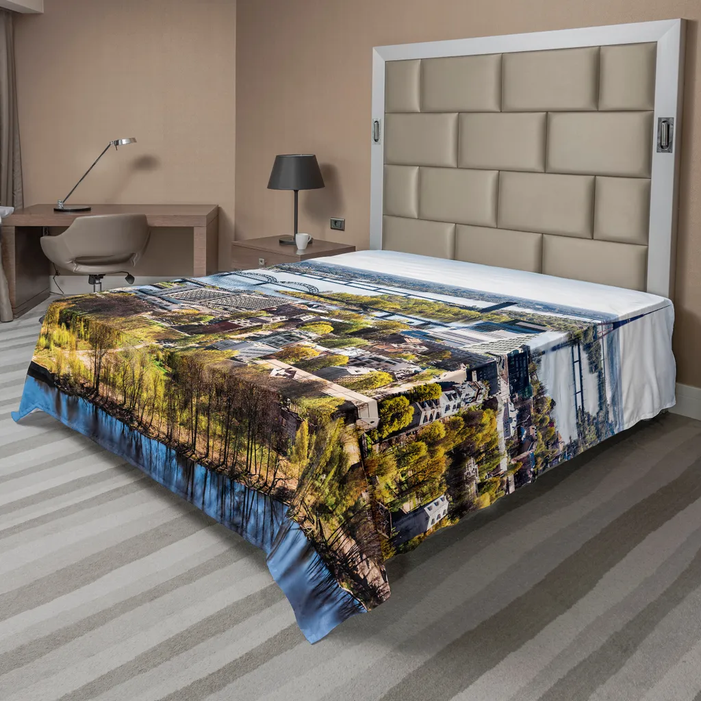 Lenzuolo ABAKUHAUS Urban 244x205 cm | Facile da Stirare e Morbido
