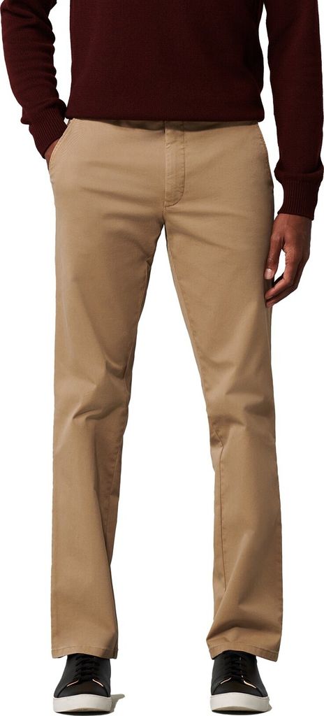 Meyer Hose Roma beige einfarbig Baumwollstretch Produktbild 