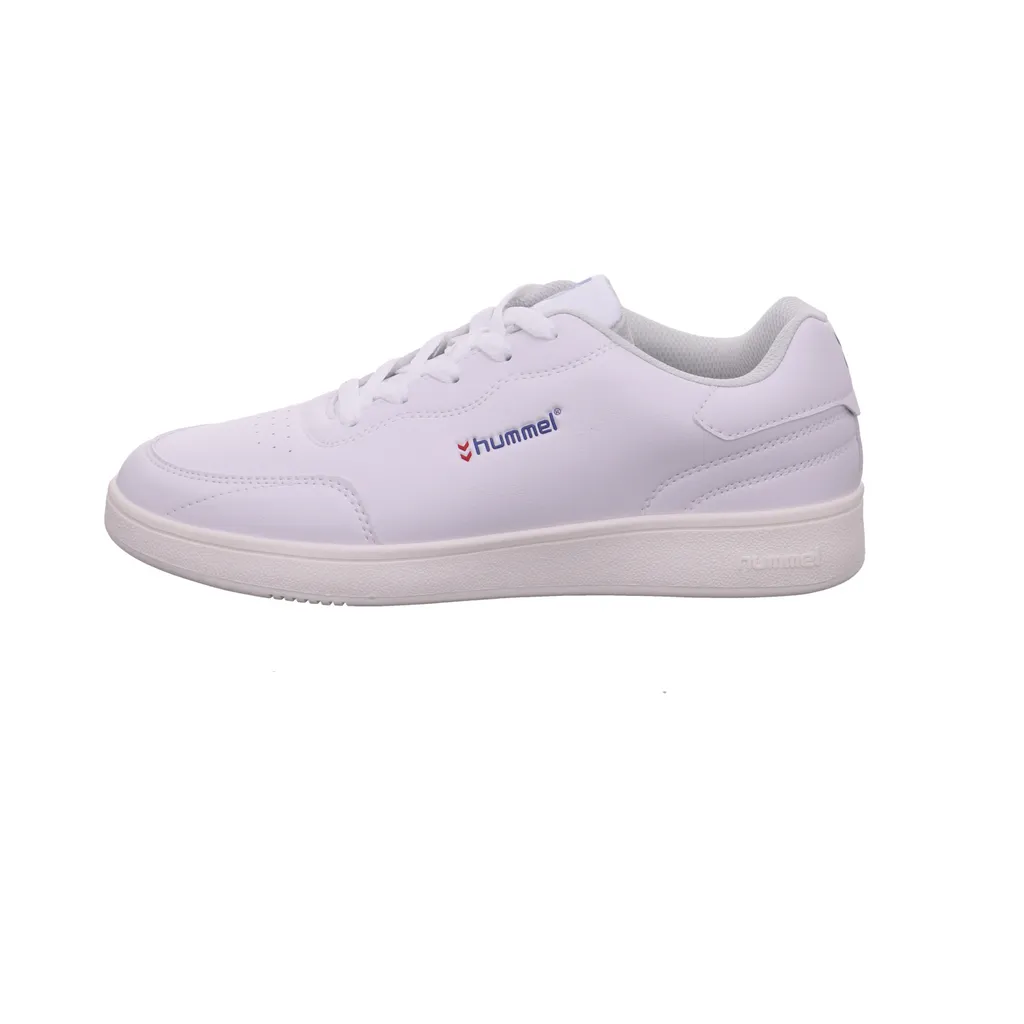 Baskets Hummel Match Point MP blanches en cuir synthétique robuste - 39 - 13