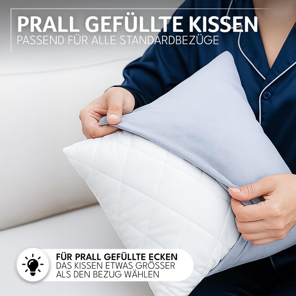 2er Set Kissen (80x80 cm)