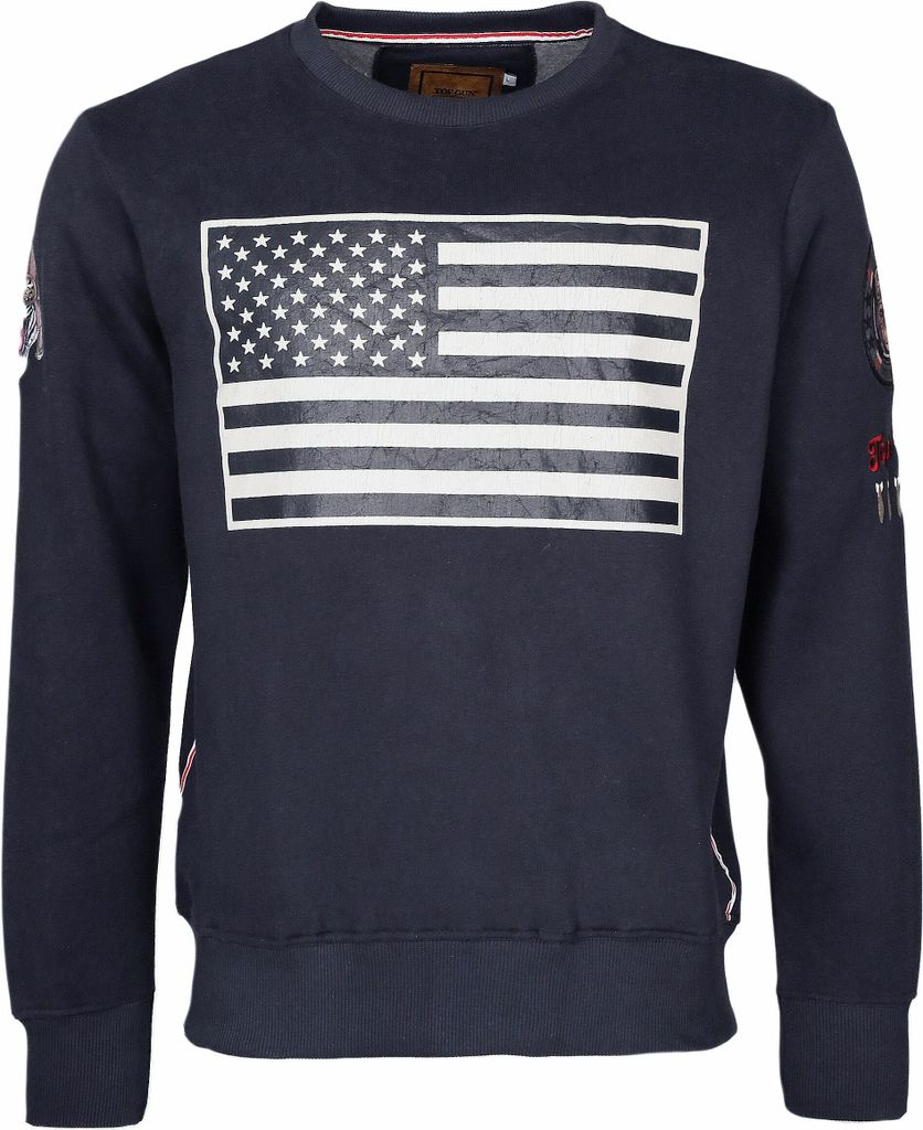 Top Gun Sweater Game TG20191027 Herren dark navy M