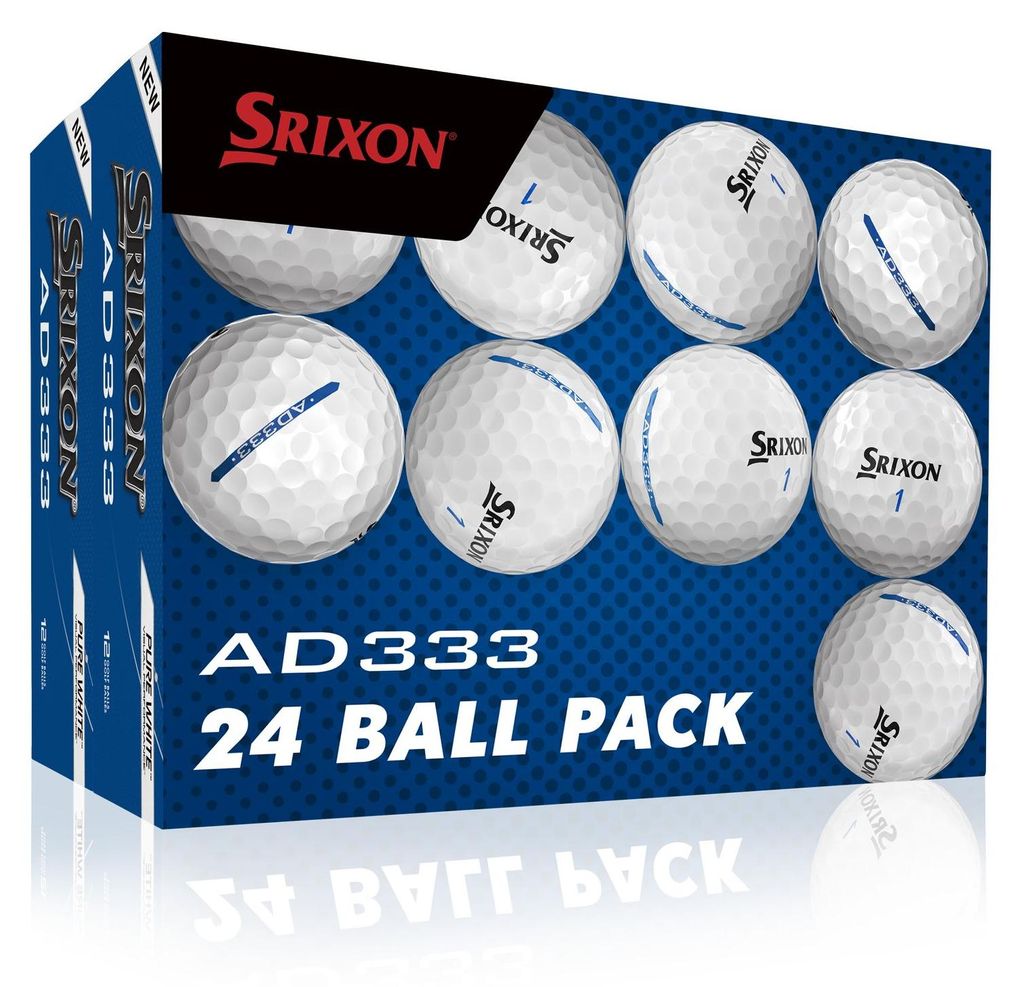 Srixon AD333 Golfball DoppelPack | Pure White I 24 Bälle / Produktbild 