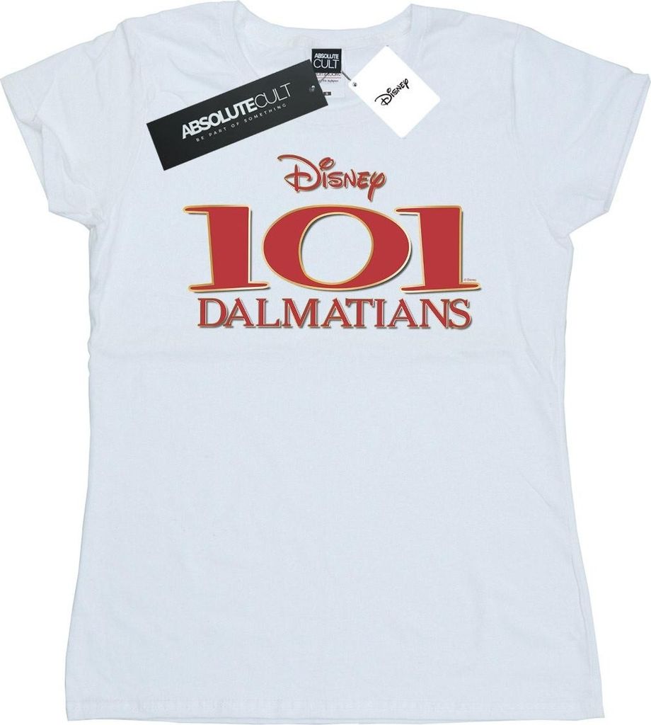 Disney - "101 Dalmatians" T-Shirt für Damen BI15893 (L) (Weiß)